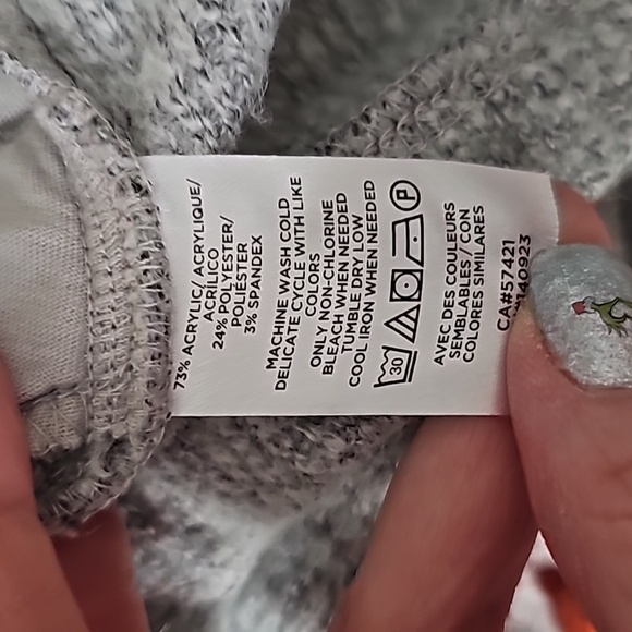 Gray XXL Loft Sweater no sleeves with pockets A MUST SEE(JM) - Picture 5 of 5